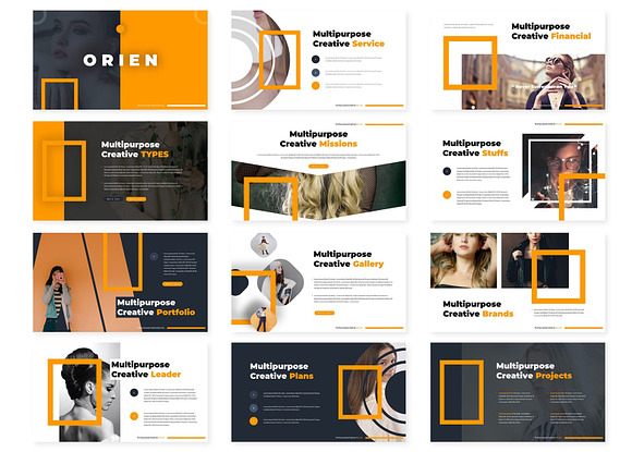 Orien - Keynote Template in Keynote Templates - product preview 1