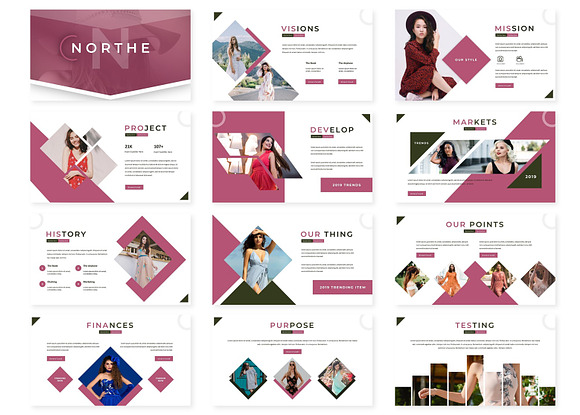 Northe - Keynote Template in Keynote Templates - product preview 1