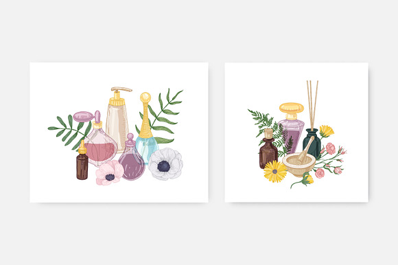 Perfumery and Cosmetics in Illustrations - product preview 2