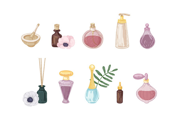 Perfumery and Cosmetics in Illustrations - product preview 3