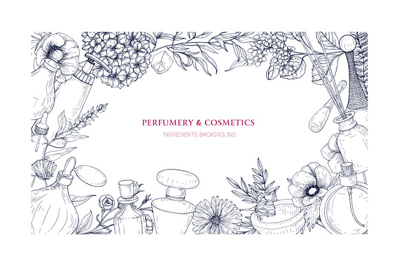Perfumery and Cosmetics in Illustrations - product preview 10
