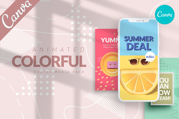 CANVA Bundle Social Media Pack in Instagram Templates - product preview 9