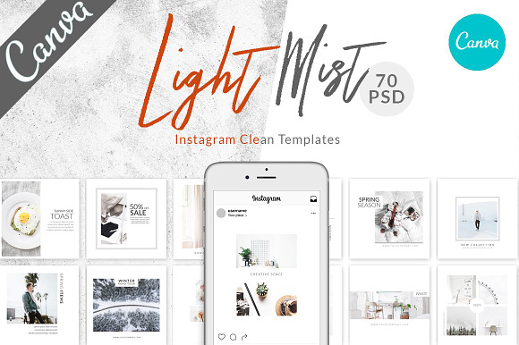 CANVA Bundle Social Media Pack in Instagram Templates - product preview 11