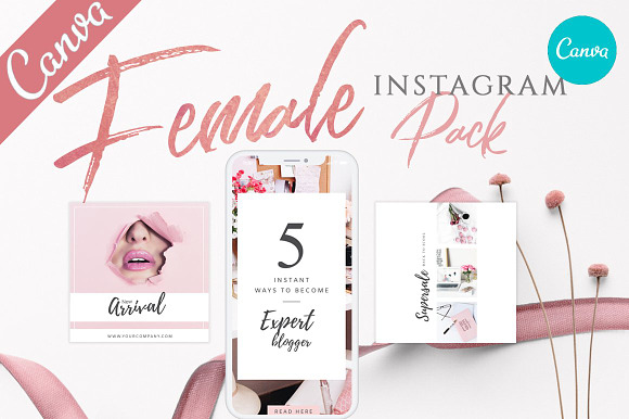 CANVA Bundle Social Media Pack in Instagram Templates - product preview 12