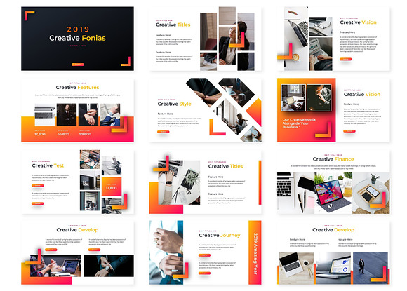 Fonias - Keynote Template in Keynote Templates - product preview 1