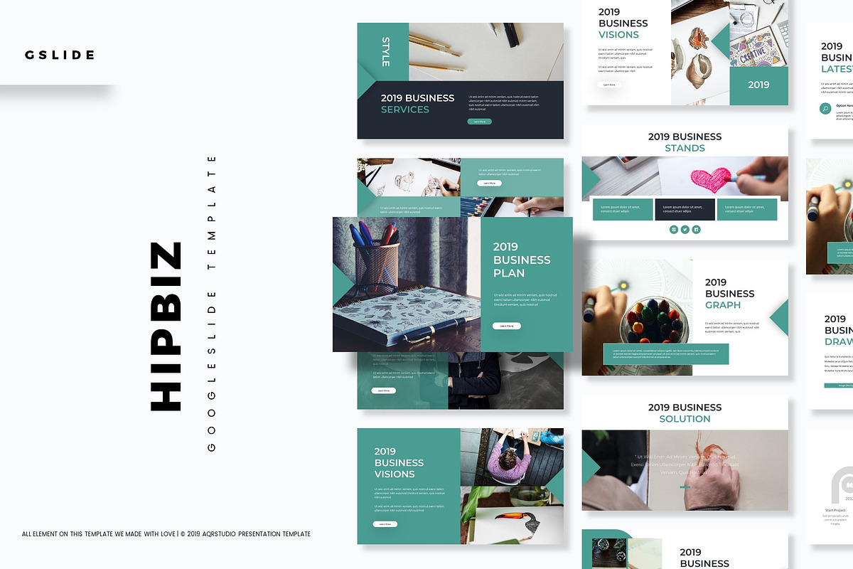 Hipbiz - Powerpoint Template in PowerPoint Templates - product preview 8