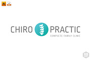 Chiropractic Logo Template 7