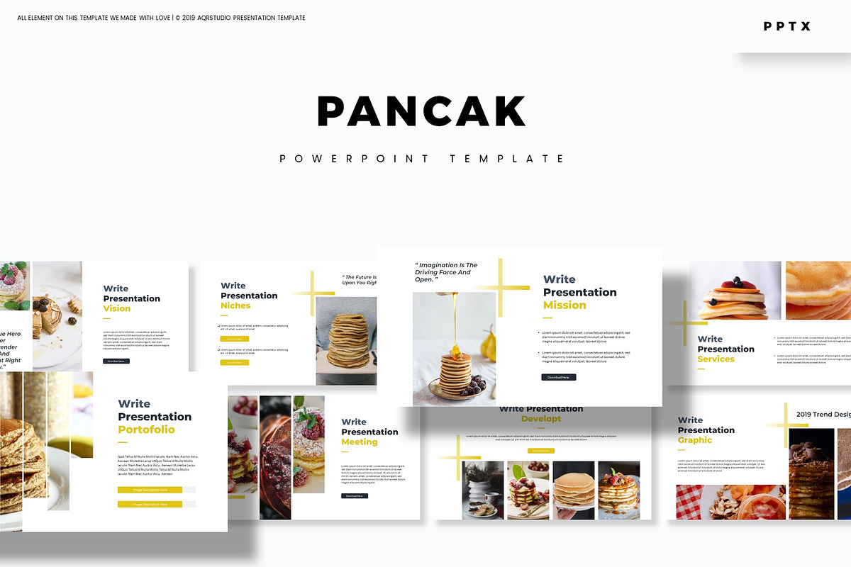 Pancak - Powerpoint Template in PowerPoint Templates - product preview 8