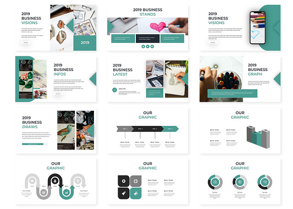 Hipbiz - Powerpoint Template in PowerPoint Templates - product preview 2