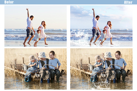35 water splash photo Overlays in Add-Ons - product preview 1