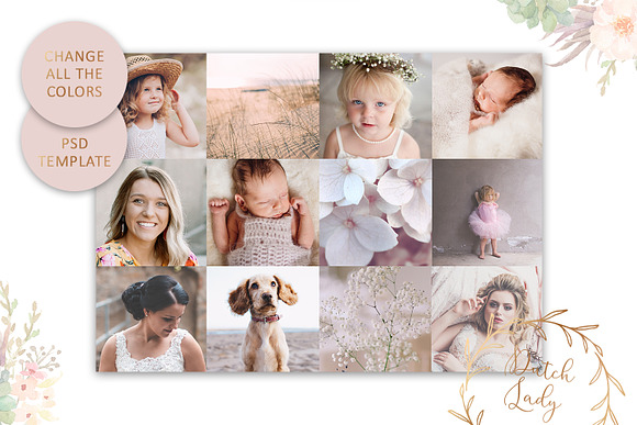 PSD Photo Gift Card Template #51 in Card Templates - product preview 3