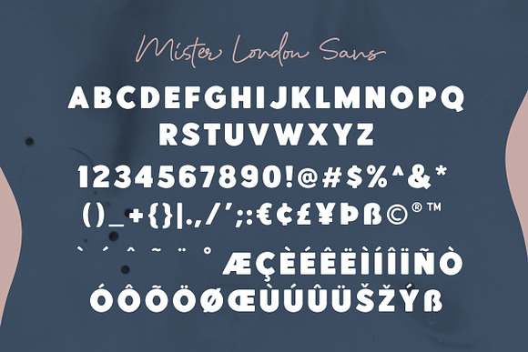 Mister London - Bold Sans & Script in Script Fonts - product preview 8