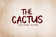 The CACTUS | Handlettering FOnt