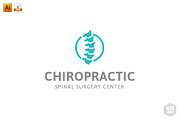 Chiropractic Logo Template 8