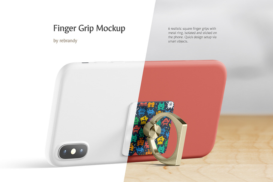 Finger Grip Mockup in Product Mockups - product preview 8