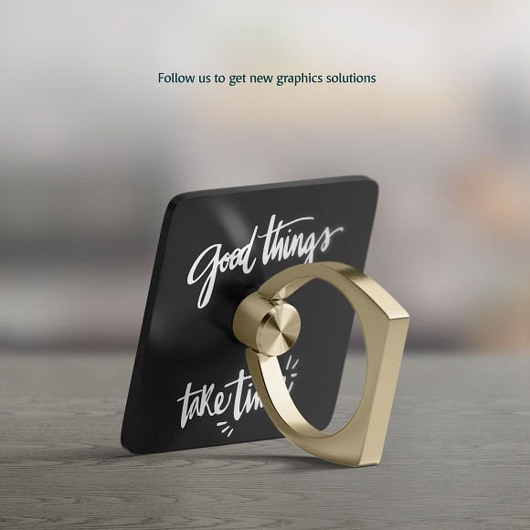 Finger Grip Mockup in Product Mockups - product preview 7