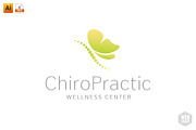 Chiropractic Logo Template 12