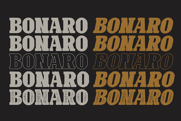 10 Font - Bonaro Font Family in Display Fonts - product preview 4