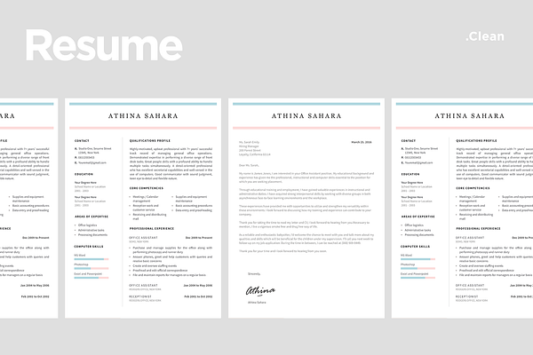 Clean Resume Template - 11