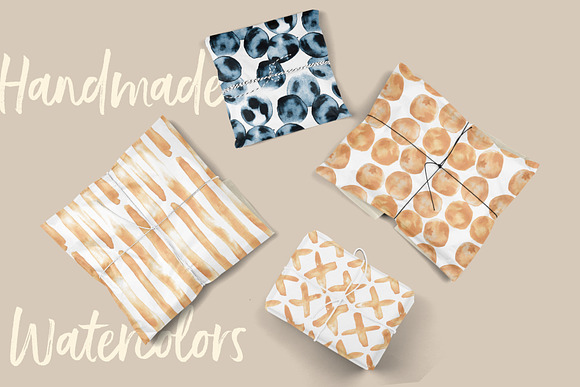Abstract Watercolor Patterns in Patterns - product preview 2