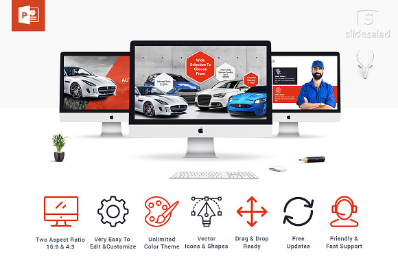 Top Automobile PowerPoint Templates in PowerPoint Templates - product preview 2