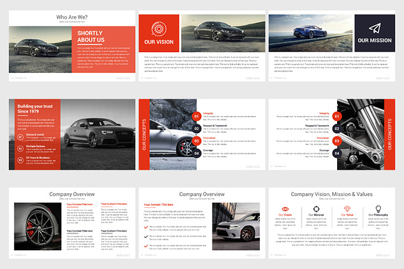Top Automobile PowerPoint Templates in PowerPoint Templates - product preview 7