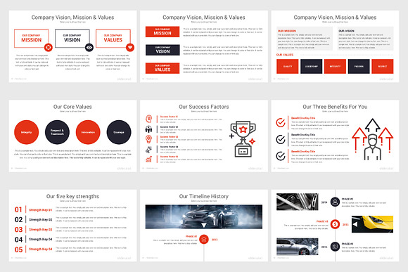 Top Automobile PowerPoint Templates in PowerPoint Templates - product preview 8