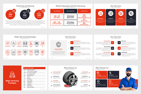 Top Automobile PowerPoint Templates in PowerPoint Templates - product preview 11