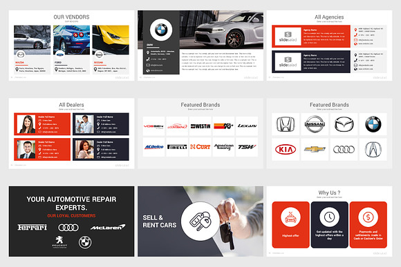 Top Automobile PowerPoint Templates in PowerPoint Templates - product preview 15