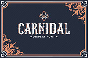 Carnidal Typeface