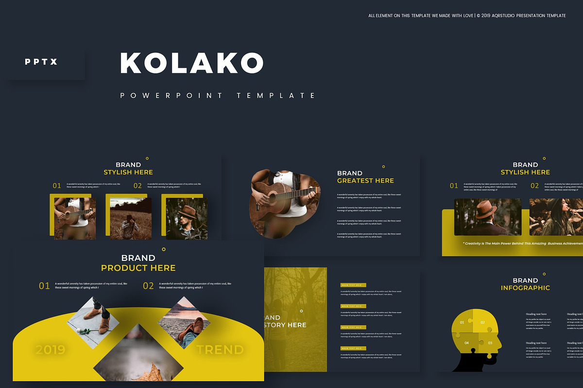 Kolako - Powerpoint Template in PowerPoint Templates - product preview 8