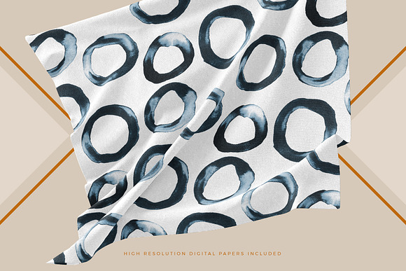 Abstract Watercolor Patterns in Patterns - product preview 6