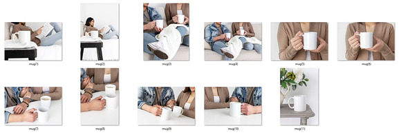 Mugs (11 Styled Images) in Product Mockups - product preview 1