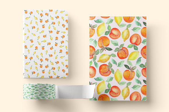 Peaches and Lemons Patterns Family in Patterns - product preview 2