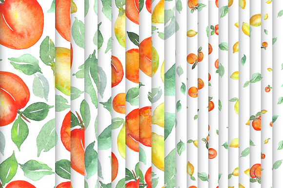 Peaches and Lemons Patterns Family in Patterns - product preview 5