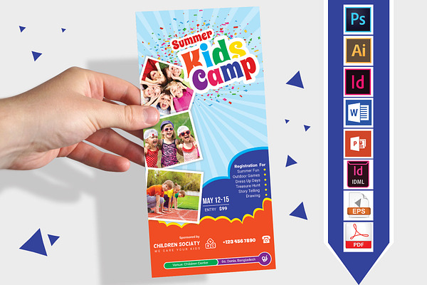Kids Summer Camp DL Flyer Vol-3