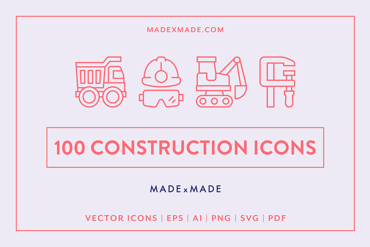 Line Icons – Construction in Construction Icons - product preview 8