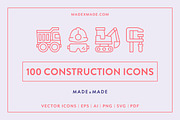 Line Icons – Construction