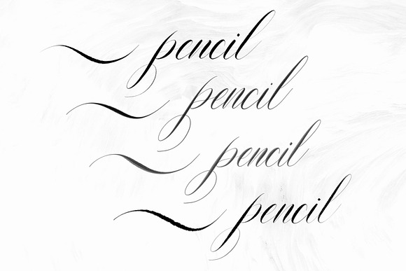 Pencil Brush Pack - PROCREATE in Add-Ons - product preview 3