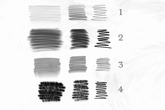 Pencil Brush Pack - PROCREATE in Add-Ons - product preview 5