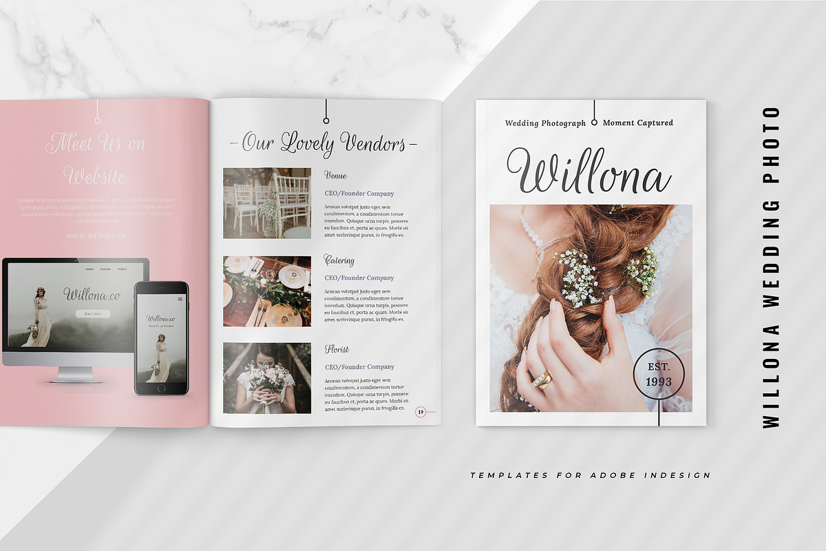 Wedding Photography & Pricing Guide in Magazine Templates - product preview 8