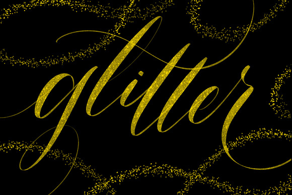 Metallic Glitter Brush Pack in Add-Ons - product preview 1