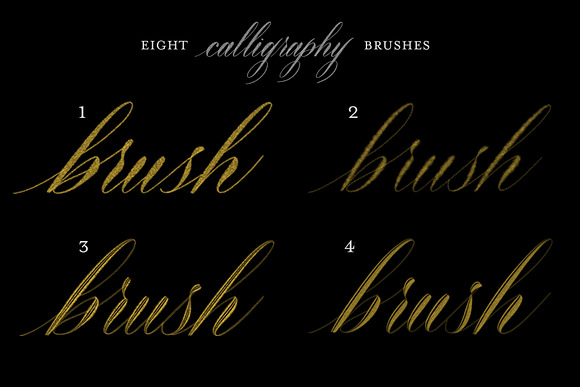 Metallic Glitter Brush Pack in Add-Ons - product preview 2