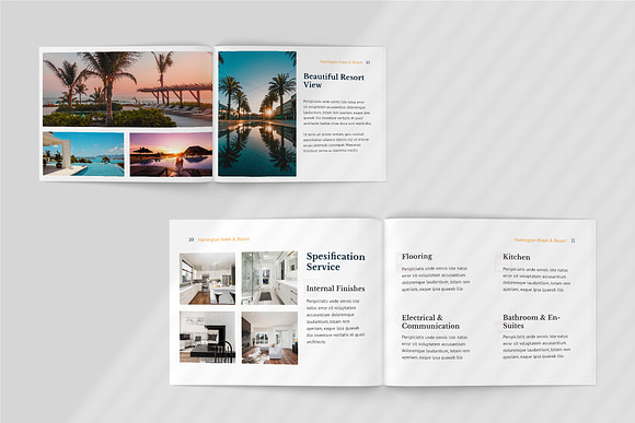 Hamington - Hotel Catalogue Magazine in Magazine Templates - product preview 2