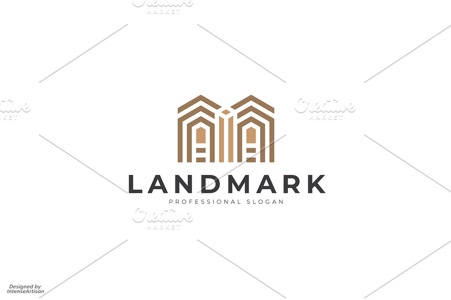 Modern Landmark Logo in Logo Templates - product preview 8