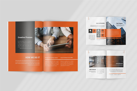 Desger - Company Profile Brochure in Magazine Templates - product preview 1