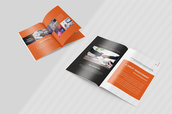 Desger - Company Profile Brochure in Magazine Templates - product preview 3