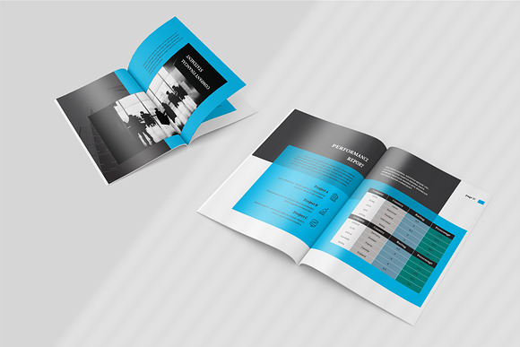 Annual Report Template in Magazine Templates - product preview 2