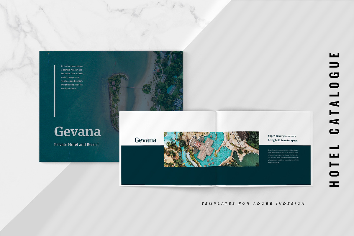 Gevana - Hotel & Resort Catalogue in Magazine Templates - product preview 8