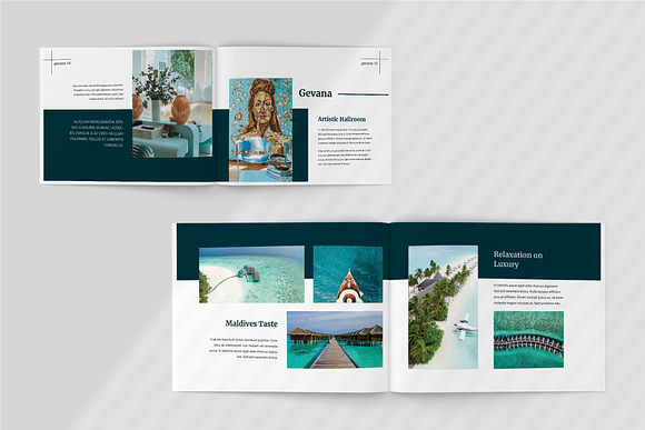 Gevana - Hotel & Resort Catalogue in Magazine Templates - product preview 2